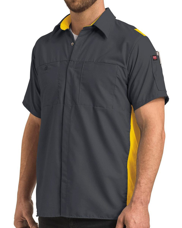Red Kap SY42 - Performance Plus Short Sleeve Shirt with Oilblok Technology