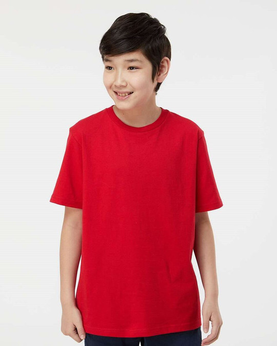 Tultex 295 - Camiseta juvenil de punto grueso
