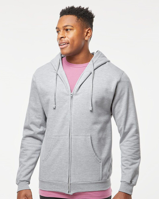 Tultex 331 - Sudadera con capucha y cremallera