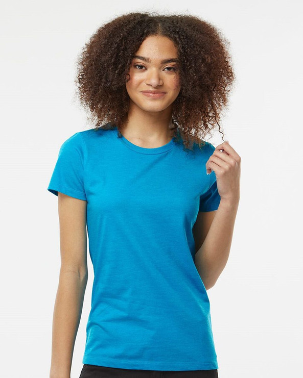 Tultex 542 - Camiseta de mujer en mezcla de algodón de primera calidad