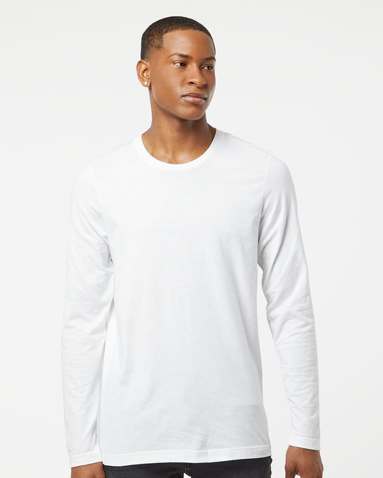 Tultex 591 - Camiseta de manga larga de algodón de primera calidad