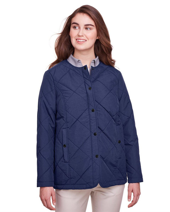 UltraClub UC708W - Women's Dawson Quilted Hacking Jacket