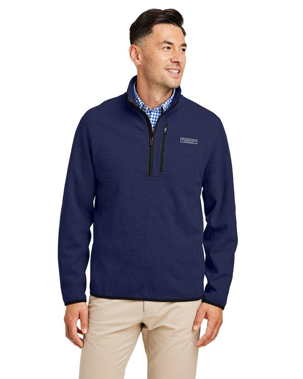 vineyard vines K004694 - Mountain Sweaterfleece Quarter-Zip Pullover