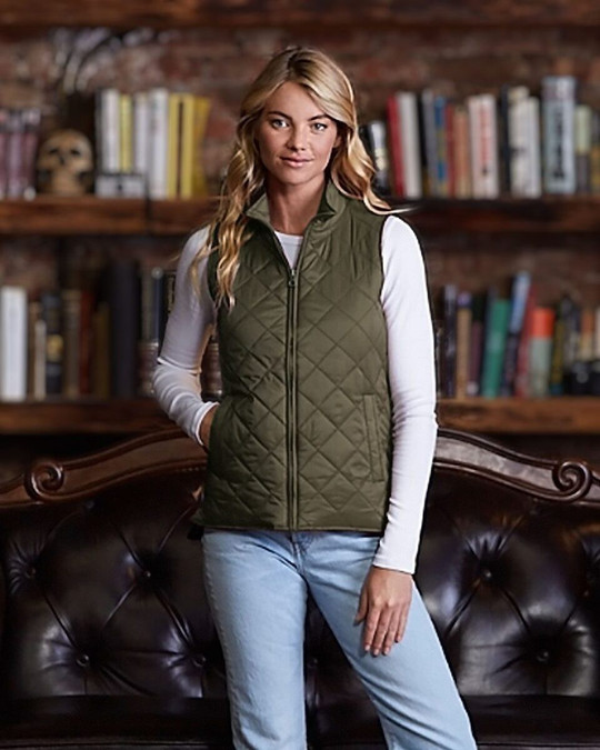 Weatherproof W207359 - Chaleco acolchado Vintage Diamond de mujer