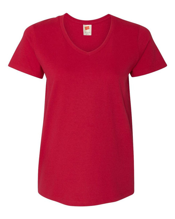 Hanes 5780 - Essential-T Women’s V-Neck T-Shirt