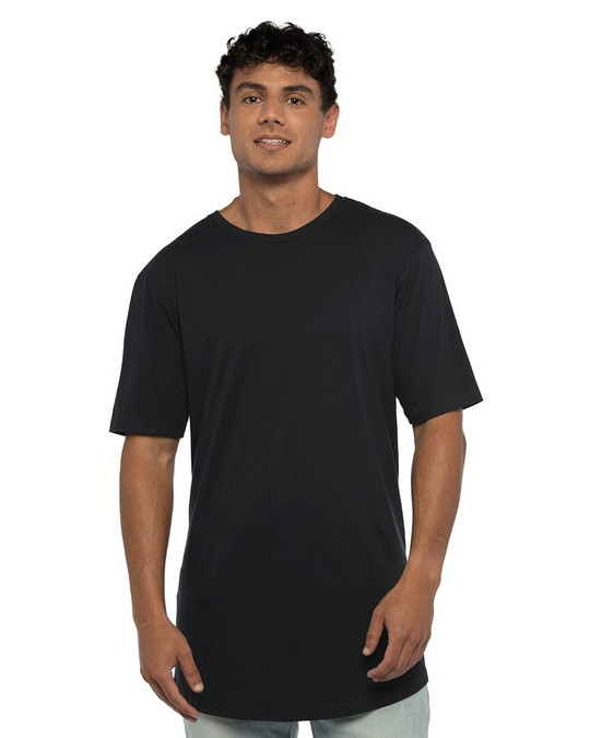 Next Level 3602 - Camiseta de cuerpo largo de algodón