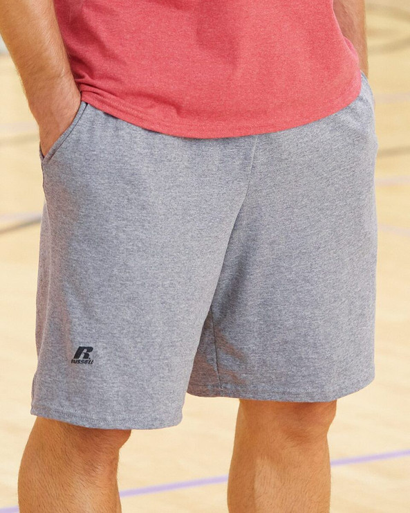Russell Athletic 25843M - Cotton Classic Jersey Shorts with Pockets