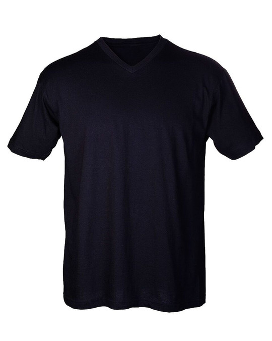 Tultex 206 - Camiseta de cuello en V de punto fino