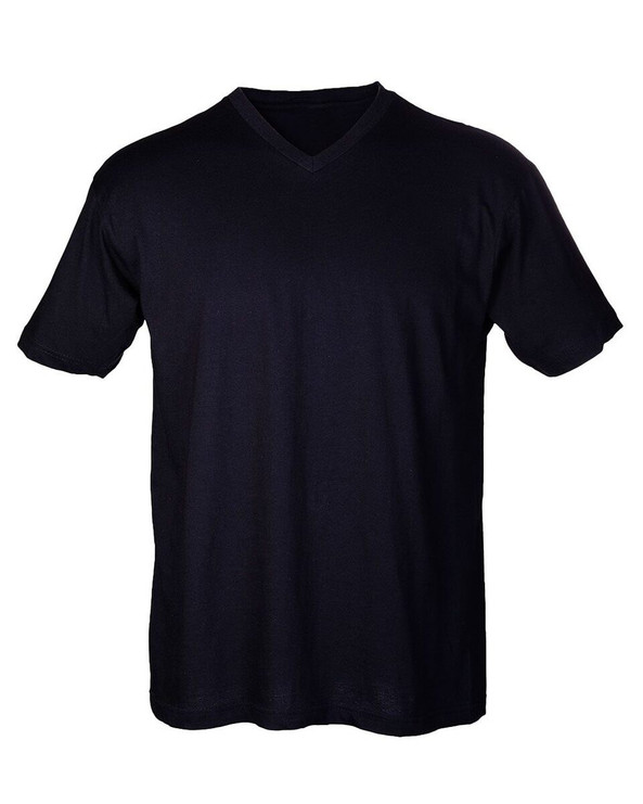 Tultex 206 - Camiseta de cuello en V de punto fino