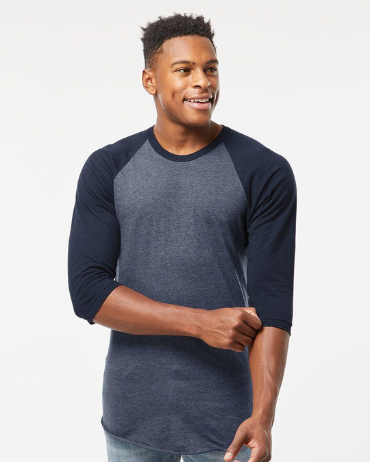 Tultex 245 - Fine Jersey Raglan T-Shirt