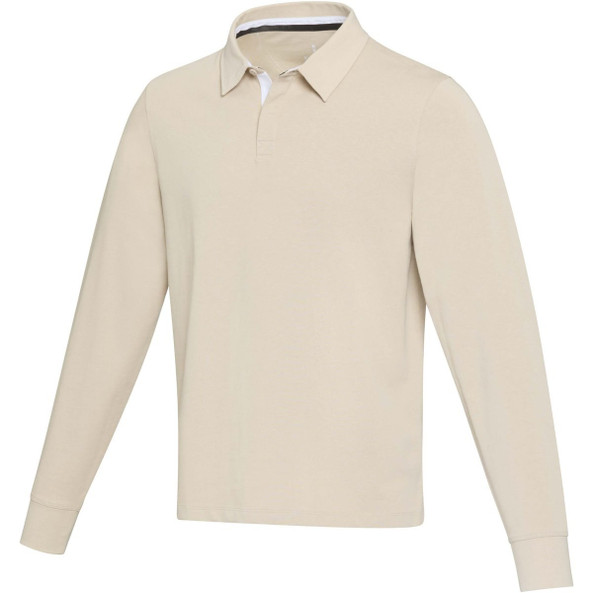Elevate NXT 38237 - Clyde unisex organic rugby polo sweatshirt