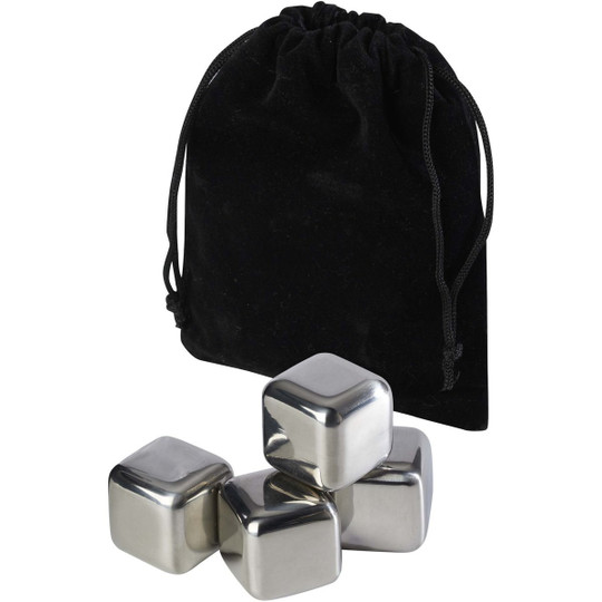 Froz stainless steel ice cubes set - EgotierPro 113384