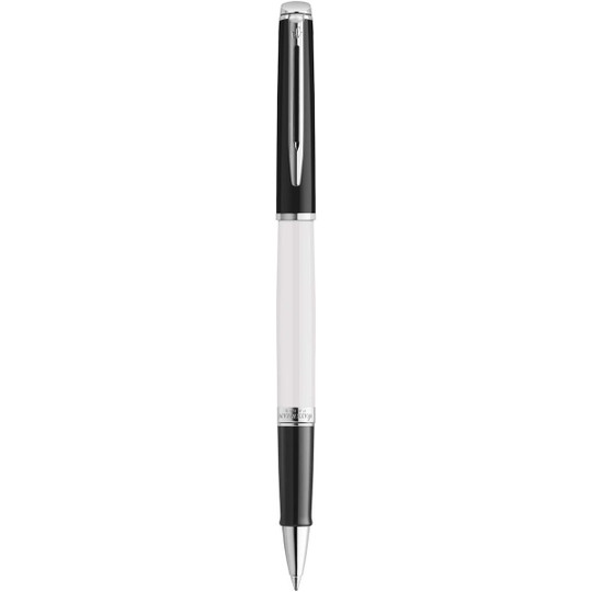 Waterman 107960 - Hemisphere colour blocking rollerball pen with palladium trim (black ink)