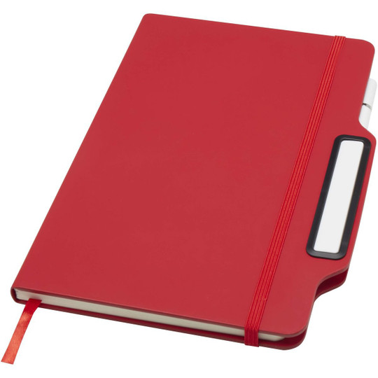 Nexus A5 hard cover notebook with pen and pencil combo (black ink) - EgotierPro 107969