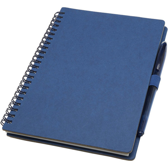 Slate A5 reusable hard cover notebook and pen set (black ink) - EgotierPro 107986