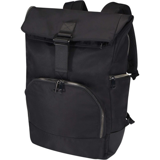 Rhine 15” GRS recycled rolltop backpack 18L - EgotierPro 130088