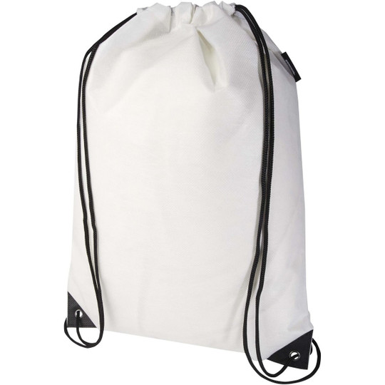 Evergreen GRS recycled non-woven drawstring bag 5L - EgotierPro 130080