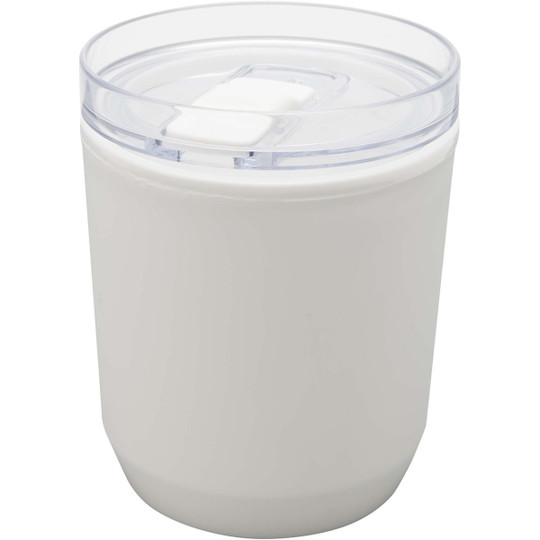 Hudson 180 ml doppelwandiger Becher aus recyceltem Kunststoff  - EgotierPro 100852