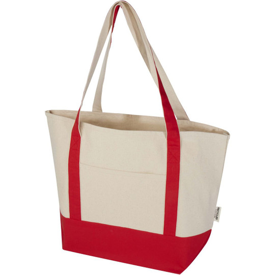 Sam 320 g/m² GRS recycled cotton tote bag - EgotierPro 120749