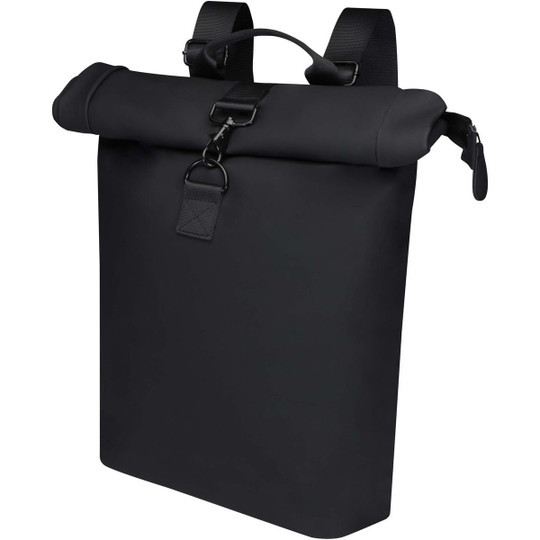 Turner 15.6" GRS recycled roll-top laptop backpack 12L - EgotierPro 120750