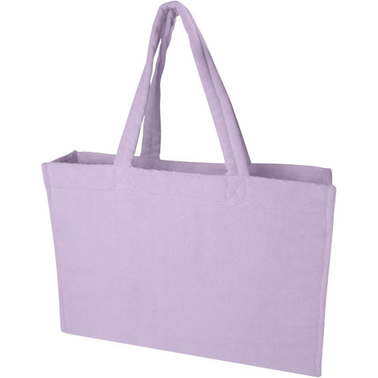 Siam GRS recycled terry beach tote bag 13L - EgotierPro 120752