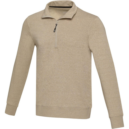 Elevate NXT 37546 - Tin unisex Aware™ recycled quarter zip sweater