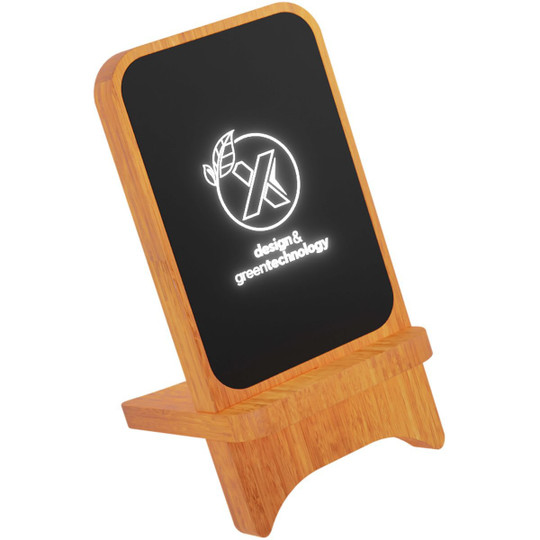 SCX.design 2PX062 - Support en bois lumineux sans fil W16 15W