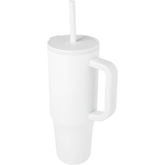 Brady 900 ml RCS certified insulated tumbler with silicone straw - EgotierPro 100867