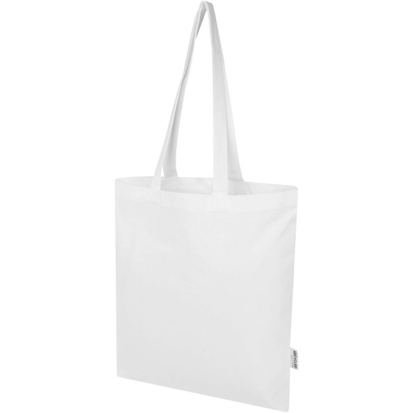 Madras Blend 140 g/m² GRS recycled cotton tote bag 7L - EgotierPro 120760