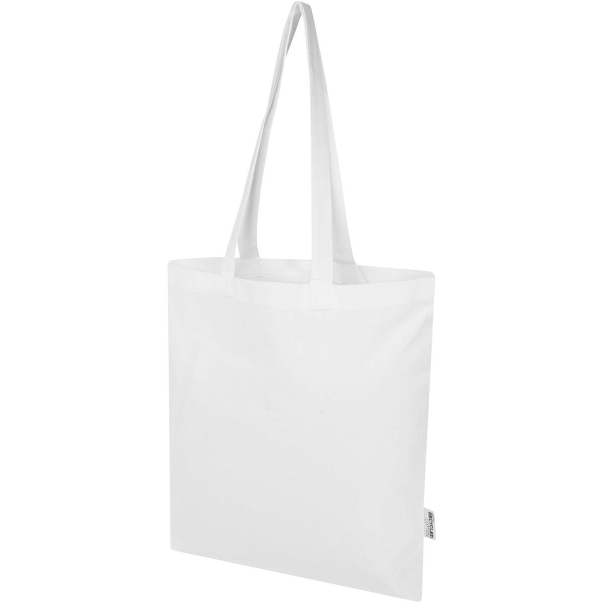 Madras Blend 140 g/m² GRS recycled cotton tote bag 7L - EgotierPro 120760