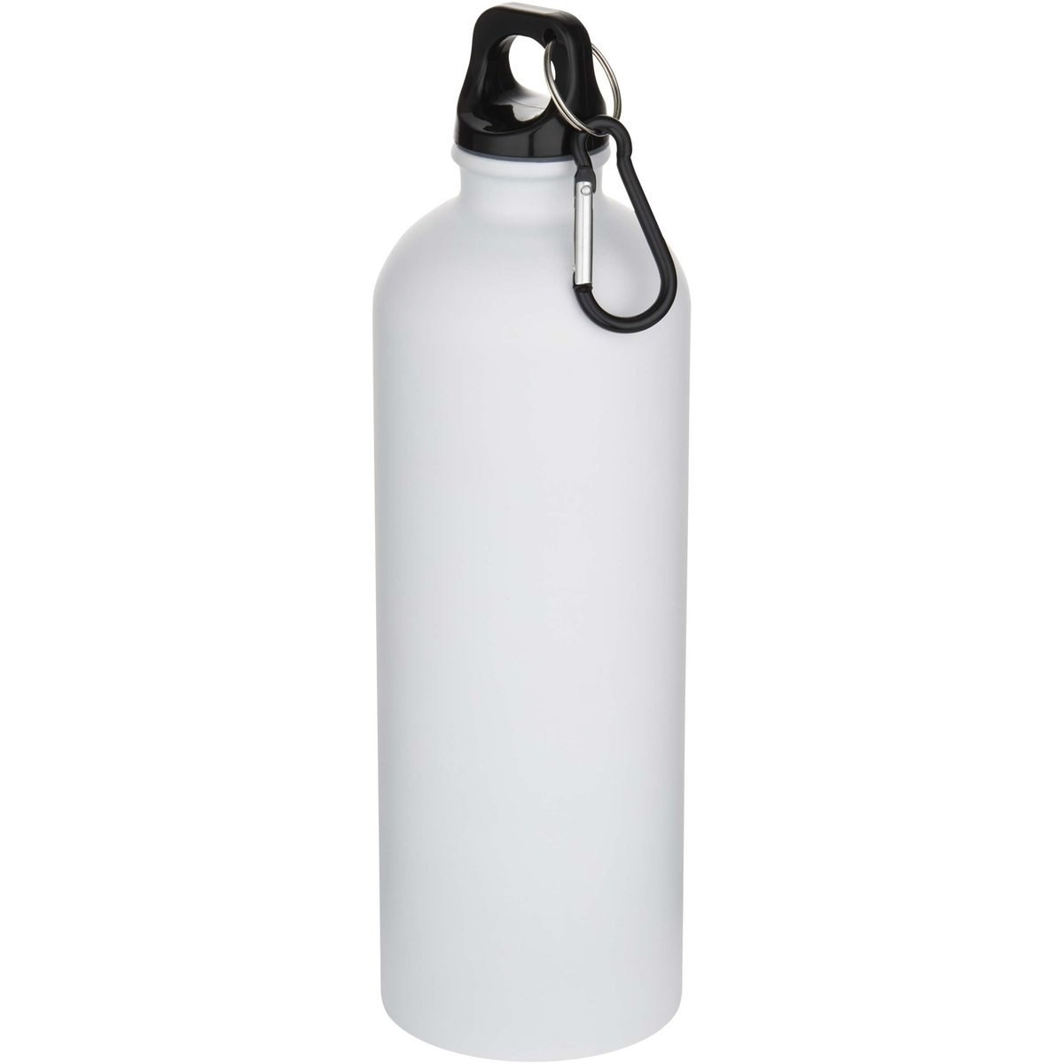 Oregon 750 ml matte RCS recycled single wall stainless steel water bottle with carabiner - EgotierPro 100872