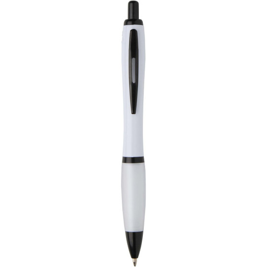 Nash recycled plastic ballpoint pen with black trims (black ink) - EgotierPro 106296