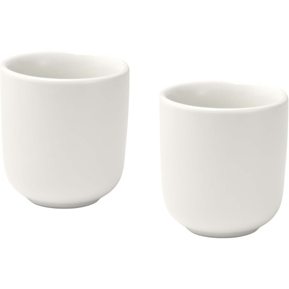 Seasons 126397 - Tasses à expresso Male en céramique de 90 ml - set de 2