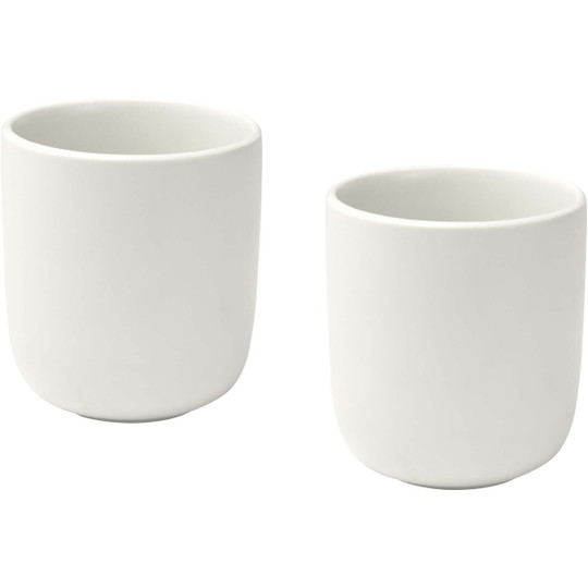 Seasons 126399 - Male 200 ml ceramic cups - set of 2
