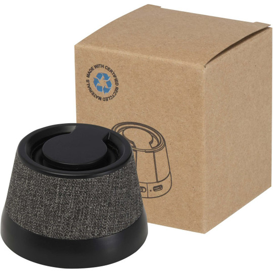 Horna 3W recycled plastic magnetic wireless speaker - EgotierPro 124452