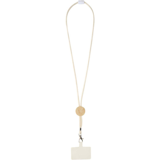 Adhab smartphone lanyard with bamboo details - EgotierPro 124456