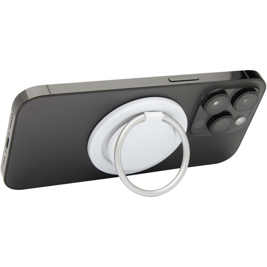 Albali magnetische telefoonhouder met ringstandaard van gerecycled plastic - EgotierPro 124462