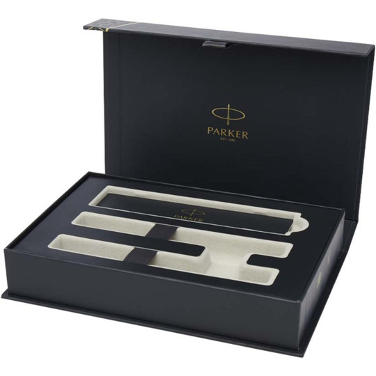 Parker 108015 - IM Essentials rollerball and ballpoint pen set - silver