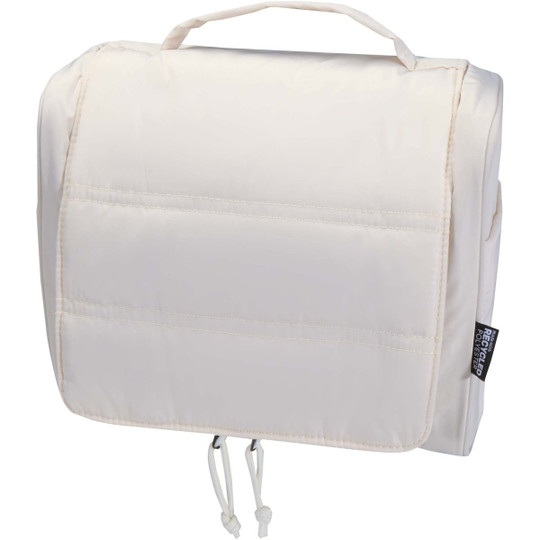 Puffer GRS recycled hangable toiletry bag 8L - EgotierPro 130117
