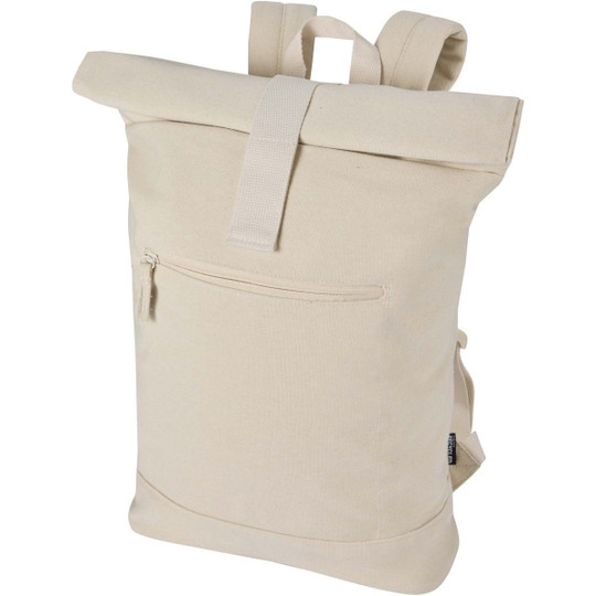 Recanvas 14” GRS recycled rolltop backpack 16L - EgotierPro 130123