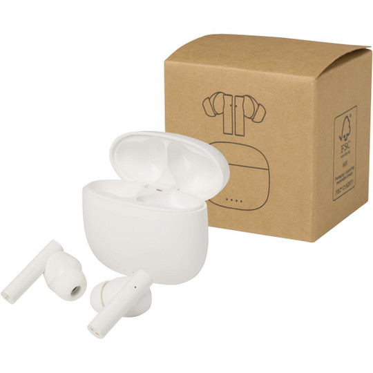 Alterf recycled plastic True Wireless Bluetooth earbuds with silicone eartips - EgotierPro 124482