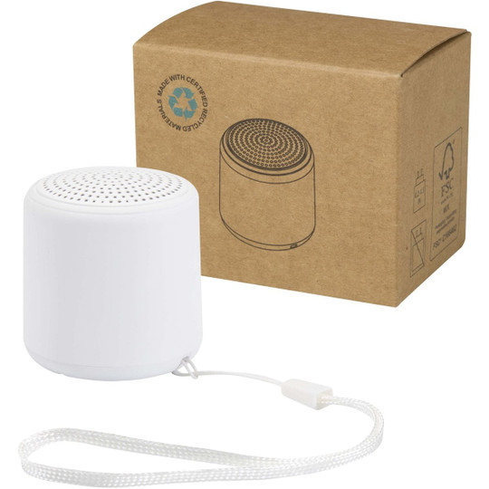 Velkis 3W recycled plastic wireless Bluetooth speaker - EgotierPro 124485