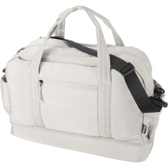 Puffer GRS recycled duffel bag with insulated bottom 30L  - EgotierPro 130115