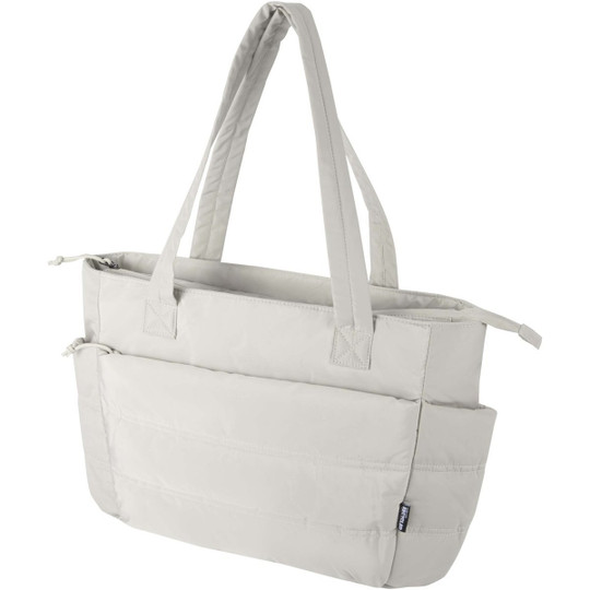 Puffer 15.6" GRS recycled laptop tote bag 18L  - EgotierPro 130116