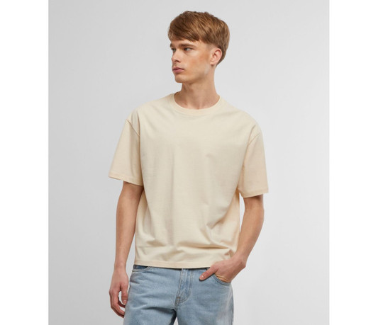 BUILD YOUR BRAND BY439 - Oversized cropped tee-shirt