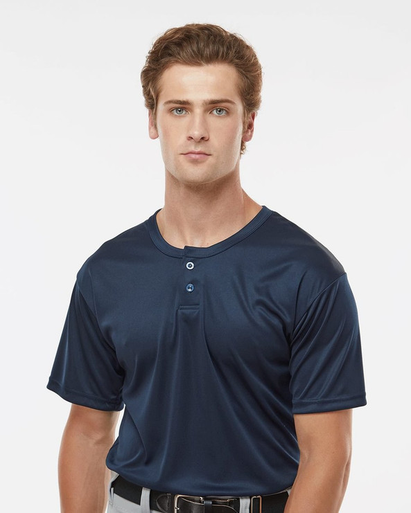 Alleson Athletic 7930 - Men's B-Core Placket Jersey
