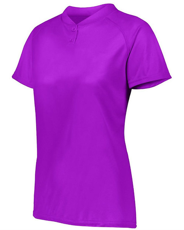 Augusta Sportswear 1567 - Jersey Attain de dos botones para mujer