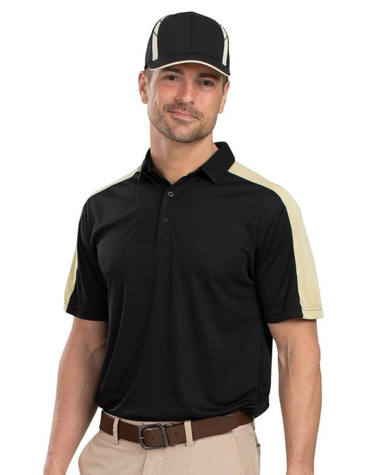 Augusta Sportswear 5028 - Polo Vital bicolor para hombre