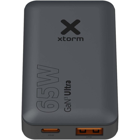 Xtorm 124600 - 65 W Schnellladegerät für unterwegs mit Kabel und Reiseetui