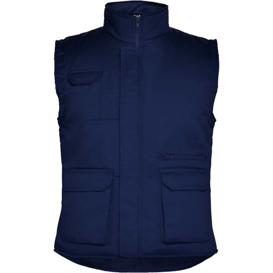 Roly WRK R5067 - Almanzor multi-purpose workwear bodywarmer with high neck